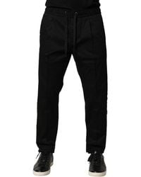 Dolce & Gabbana - Cotton Jogging Trousers - Lyst
