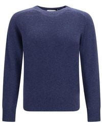Brooksfield - Blue Cashmere Sweater - Lyst