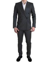 Dolce & Gabbana - 2 Piece Double Breasted Sicilia Suit - Lyst