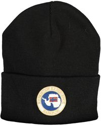 Napapijri - Black Acrylic Hats & Cap - Lyst