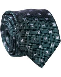 Dolce & Gabbana - Dark Green Patterned Silk Adjustable Men Necktie Tie - Lyst