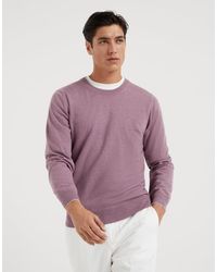 Brunello Cucinelli - Bicolor Cashmere Sweater - Lyst