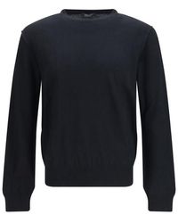 Aragona Cashmere - Black Wool Oves Aries Sweatshirt - Lyst