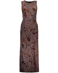 Desigual - Brown Polyester 's Dress - Lyst