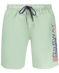 Norway 1963 - Green Polyamide Men's Swimwear - Lyst