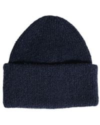 Pieces - Blue Recycled Polyester Cap (baseball Hat) - Lyst