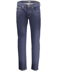 Guess - Blu Cotton Men Jeans - Lyst