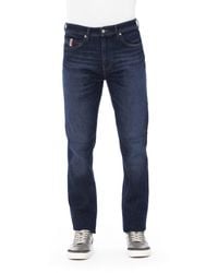 Baldinini - Chic Contrasting Stitch Regular Jeans - Lyst