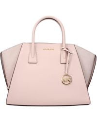 Michael Kors - Leather Handbag With Adjustable Straps And Removable Shoulder - Lyst