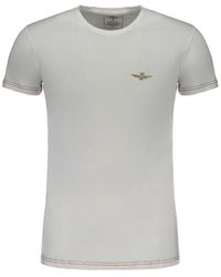 Aeronautica Militare - Cotton T-Shirt - Lyst