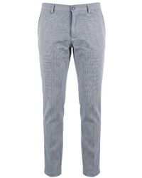 Trussardi - Blue Flax Men Pant - Lyst