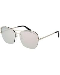 PUCCI - Metal Sunglasses - Lyst