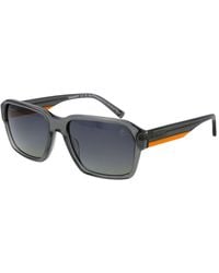Timberland - Gray Acetate Sunglasses - Lyst