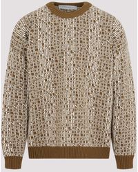 Golden Goose - Journey M`s Boxy Knit Crewneck Sweater - Lyst