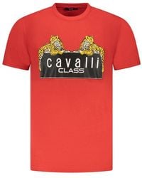 Roberto Cavalli - Cotton T-Shirt - Lyst