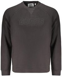 Guess - Black Cotton Men's Sweatshirt - Lyst