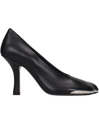 Burberry - Black Leather High Heel Pumps - Lyst