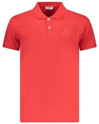 Iceberg - Rosso Cotton Mens Polo Shirt - Lyst