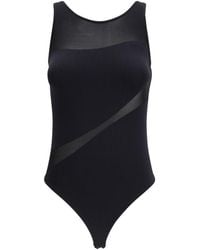 Wolford - Black Polyamide Bodysuit - Lyst