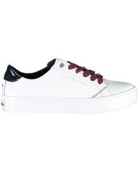 Tommy Hilfiger - Leather Sneaker - Lyst