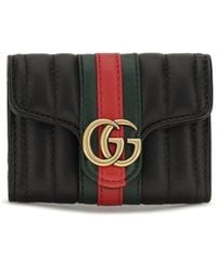 Gucci - Black Calf Leather Bos Taurus Wallet - Lyst