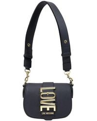 Love Moschino - Black Polyethylene Handbag - Lyst
