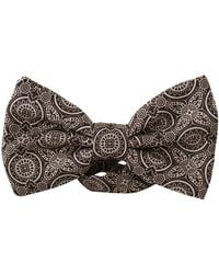 Dolce & Gabbana - Elegant Silk & Bow Tie - Lyst