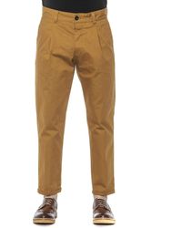 PT Torino - Elegant Cotton Pleated Trousers - Lyst