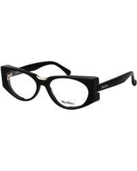 Max Mara - Plastic Glasses (Frames) - Lyst