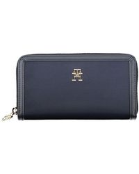 Tommy Hilfiger - Chic Sustainable Wallet With Secure Zip - Lyst