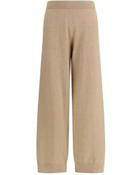 Fabiana Filippi - Fleece Wool Casual Pants - Lyst