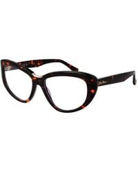 Max Mara - Acetate Glasses (Frames) - Lyst