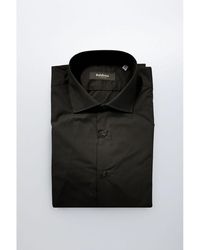 Baldinini - Black Cotton Men's Shirt - Lyst