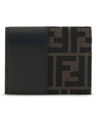 Fendi - Brown Polyester Wallet - Lyst