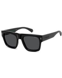 Polaroid - Black Polycarbonate Sunglasses - Lyst
