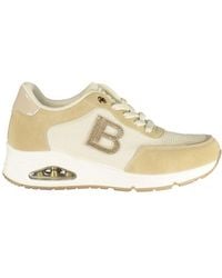 Laura Biagiotti - Beige Polyurethane Sneaker - Lyst