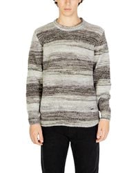 Gianni Lupo - Gray Polyacrylic Sweatshirt - Lyst