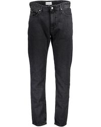 Calvin Klein - Chic Washed Effect Dad Jeans - Lyst