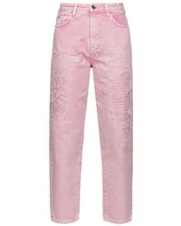 Pinko - Cotton Jeans & Pant - Lyst