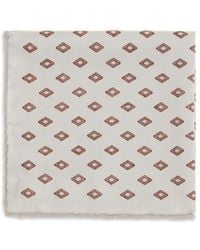 Brunello Cucinelli - Multicolor Silk Scarf - Lyst