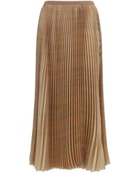 Fabiana Filippi - Polyester Midi Skirt - Lyst