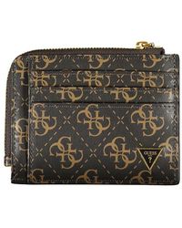 Guess - Elegant Leather Wallet With Ample Space - Lyst