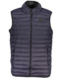Gianmarco Venturi - Blu Poliammide Men's Gilet - Lyst