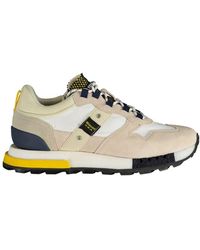 Blauer - White Leather Men Sneaker - Lyst