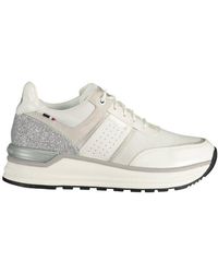 U.S. POLO ASSN. - Bianco Eco Suede Sneaker - Lyst