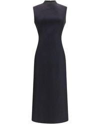 Maison Margiela - Black Wool Oves Aries Casual Dress - Lyst