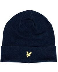 Lyle & Scott - Blue Cotton Cap (baseball Hat) - Lyst