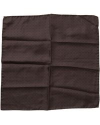 Dolce & Gabbana - Elegant Silk Square Scarf - Lyst