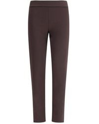 Avenue Montaigne - Brown Polyamide Casual Pants - Lyst