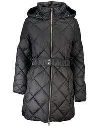 Tommy Hilfiger - Black Polyester Jackets & Coat - Lyst